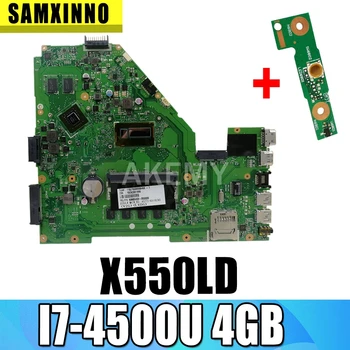 GT840M I7-4500U 4GB X550LD základní deska Pro Asus X550LD X550LC A550L Y581L W518L X550LN notebooku základní deska základní deska originální