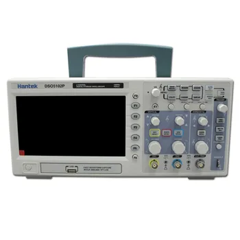 Hantek DSO5102P Přenosný Digitální Osciloskop 100MHz 2Channels 1GSa/s, Délka Záznamu 40K USB LCD Ruční Osciloscopio 7 Palců