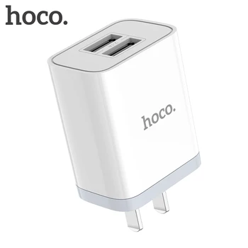 HOCO 5V/2.1 A Dual USB Nabíječka Rychlé Nabíjení Trave lWall Nabíječka Adaptér USA Plug Mobilní Telefon Pro iphone ipad mini Samsung Xiaomi