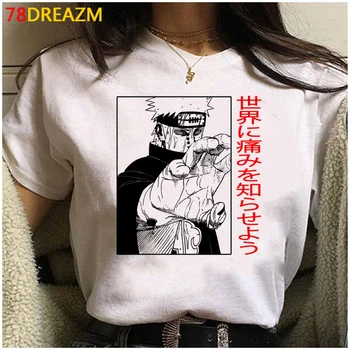 Horké Japonské Anime Naruto Akatsuki T Shirt Muži Kawaii Karikatura Sasuke Grafické Tees Legrační Itachi Hip Hop Topy Unisex T-shirt Mužské