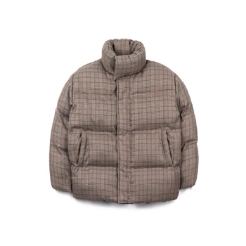 IEFB /pánské oblečení příliv zimní bavlna-polstrovaný oblečení korejský styl populární módní manšestrové teplé volné kabát pro muže vintage 9Y3293