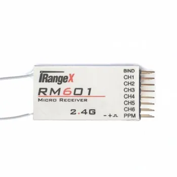 IRangeX RM601 7CH 2.4 G Micro DSM2 DSMX Kompatibilní Přijímač S PPM Výstupem Pro Rc Letadlo Díly