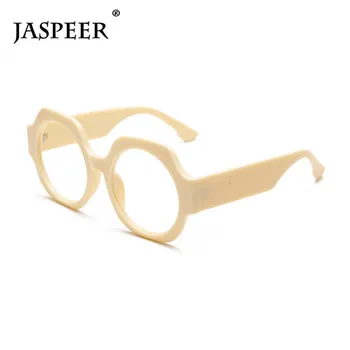 JASPEER Retro Anti Modrá Počítačové Brýle Ženy Vintage UV400 Blokování Brýle Muži Předpis Rám Optické Brýle