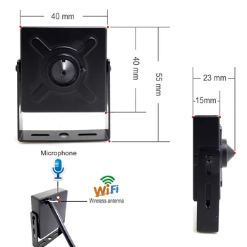 JIENUO 5MP MINI IP Kamera Wifi 16G 32G 64G HD Audio Bezdrátové Cctv Bezpečnostní High Definition ip kamery Sledování Domácí Kamera Onvif