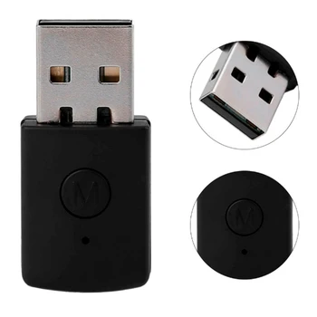 Kebidumei 3,5 mm USB Bluetooth Dongle USB Adaptér Bluetooth 4.0 pro PS4 Stabilní Výkon Bluetooth Sluchátka s kabelem