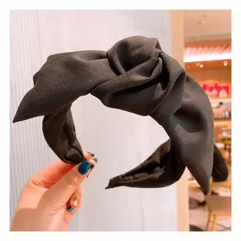 Korejský designér vlastní čelenku bít barev čelenka nadrozměrných luk čelenka vlásenka příslušenství Pevné Hairbands