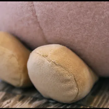 Kreativní nové kolo simulace alpaka bavlna ovce měkká panenka dívka srdce polštář, polštář děti dárek plyšové hračky
