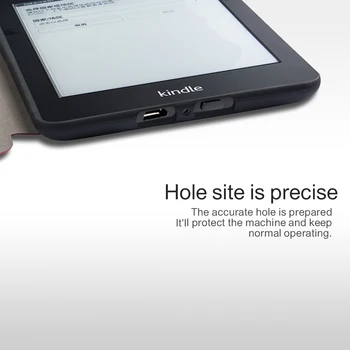 Kryt na rok 2018 Vydáno Kindle Paperwhite 4 PQ94WIF E-Reader 10 Nepromokavé E-Book Slim TPU Pouzdro