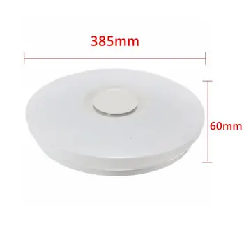 LED Bezdrátové Bluetooth Reproduktor Loundspeaker Přehrávač s APP + Dálkové Ovládání RGB Stmívatelné Stropní Světlo Panel Lampa Pro Ložnice