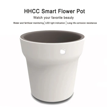 Mezinárodní HHCC Smart Flower Grass Monitor Květináč Inteligentní Detektor Květináč Senzor Zahrada Půdní Vlhkost Živiny Tester