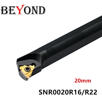MIMO SNR SNR0020R16 SNR0020R22 20mm soustruh nástroj pro řezání Závitů Soustružení nástroj držitele Nudný Bar Karbidové vložky CNC SNR0020 16IR AG60