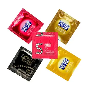 MingLiu 30 Ks 5 Druhů Sexy Latex Tečky, Radost, Dospělý Sex Bezpečnější Antikoncepce pro muže Nautural Penis, Kondomy, Chlapi,
