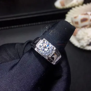 Moissanite 2ct Tvrdost 9.3, diamantové náhražky, může být testován nástrojů. Populární šperky