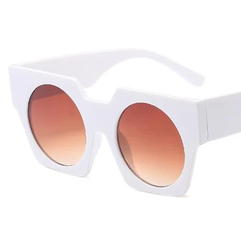 Nadrozměrné Náměstí sluneční Brýle, Ženy 2020 Módní Gradient sluneční Brýle Muži Brýle Luxusní Značky, sluneční Brýle, Dámské Brýle UV400