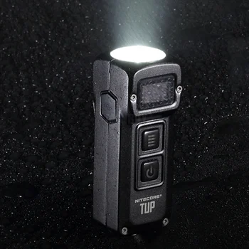 Nitecore TUP LED Keychain Světla CREE XP-L HD V6 1000 LMs OLED Displej vybudovat-v 1200mAh Battery Pack USB Dobíjecí Baterky