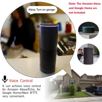 NOVÉ Ewelink WiFi Switch Garážových vrat Controller pro Auto, Garážové Dveře Otvírák APP Dálkové Ovládání Načasování Hlasového Ovládání Google Alexa