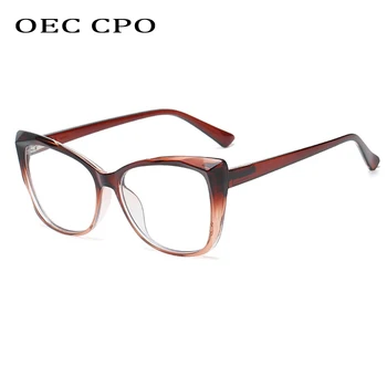 Nové Módní Náměstí Brýle Rám Ženy Značky Design Transparentní Brýle Ženy Optické Jasné Brýle O662