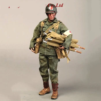 NOVÝ Kompletní set panenka UDĚLAL A80126 1/6 druhé světové VÁLKY americká Armáda 77. Pěší Divize v Boji Voják Postava skladem