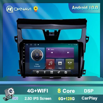 OKNAVI 2 Din Android 9.0 Multimediální Video Palyer Pro Nissan Teana 2013 2016 2017 2018 Auto Navigace GPS WIFI