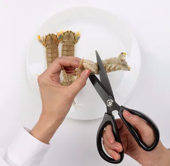 Orriginal Huohou nůžky, nůž, Kuchyňské nůžky flexibilní Rez prevence