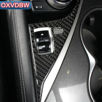 Pro Infiniti Q50 Q60 Uhlíkových Vláken Samolepky Dekorační Kryt čalounění Pás Auto Ovládat Řadicí Panel drive mode panel příslušenství