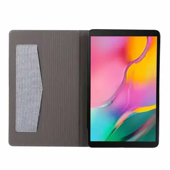 Pro Samsung Galaxy Tab 8.0 2019 T295 Případě Prémiové PU Kožené Stojan Ochranné Pouzdro TPU Kryt Pro SM-T290 Smart Fundas Coque