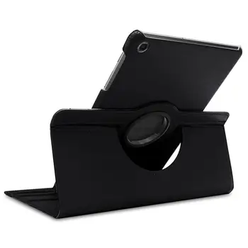 Pro Samsung Galaxy Tab A7 2020 SM-T500 SM-T505 SM-T507 10.4 palcový Tablet 360 Rotační Držák Složit Stand Flip Kožené Kryt