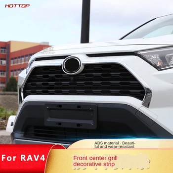 Pro Toyota RAV4 2019 2020 5. Přední Kryt Dekorační Lišta Modifikovaná Dekorativní, Jasný Pás