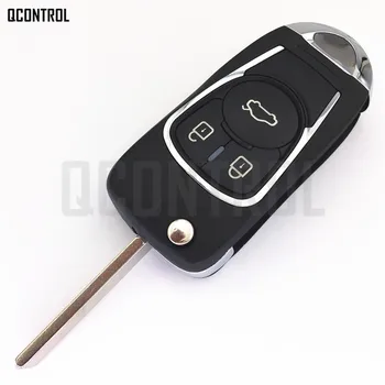 QCONTROL Modernizované Auto Vzdálené Klíče 433MHz pro Mercedes-Benz Smart Fortwo 451 s Integrovaným Čipem 2007 -