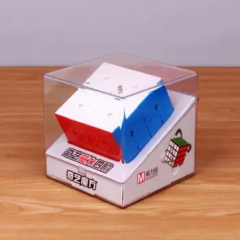 QiYi MoFangGe Qiyi MS Série 4x4 Magnetické Magic Cube Profesionální Qiyi M S, Rychlost 4x4x4 Cube Stickerless Magnety Cube Puzzle