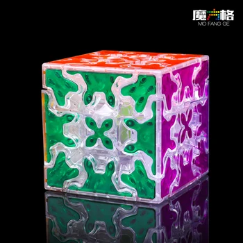 Qiyi Zařízení 3x3 Pyramind Válec Koule Transparentní qiyi gear Rychlost Kostičky Profesionální Cubo Magico Vzdělávací Hračky