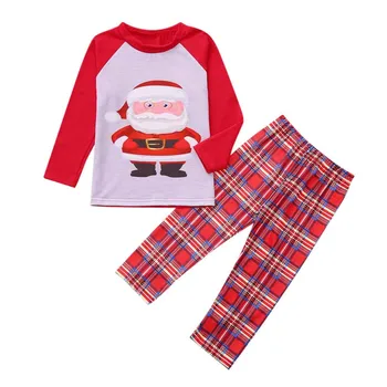 Rodina Odpovídající Oblečení Rodinu Vánoční Pyžamo Set Rodina Vypadat Oblečení Pyžamo Baby Romper Vánoční Bavlna Oblečení Na Spaní Oblečení