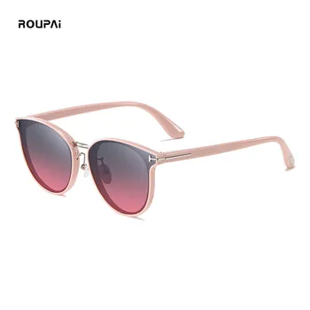 ROUPAI sluneční brýle, ženy 2020 móda klasické vintage Polarizované značky návrhář jízdy uv400 odstíny pro ženy, sluneční brýle black