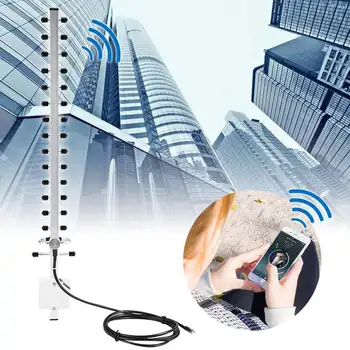 RP-SMA, 2,4 GHz 25dbi Bezdrátové Wi-fi Anténa Booster Wifi Antény Zesilovač WLAN Routeru Venkovní pro PCI Karty USB Univerzální
