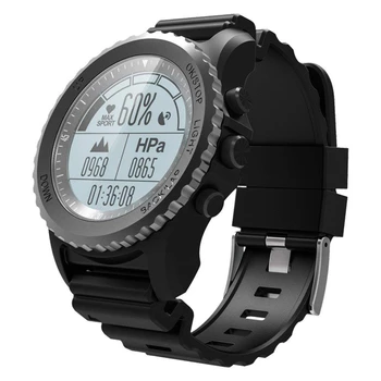S968 Smartwatch, Muži Bluetooth Hodinky Smart Watch Podpora GPS, Tlak Vzduchu, Volat, Srdeční Frekvence, Sportovní Hodinky | Chytré Hodinky S