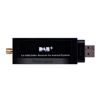 Seicane Mini Přenosné DAB-Zvuk Přijímače Digitálního Rádia DAB+ Radio Tuner, Android Univerzální DAB s RDS Funkcí USB Konektor