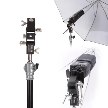Selens SE-L012 Flash Boty Speedlite držák Deštníku, Držák Světla, Stojan, šroub, držák L Držák Příslušenství Fotografie