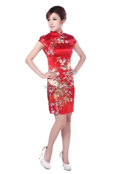 Shanghai Příběh Čínské Qipao levné cheongsam šaty vintage dámské sexy mandarin čínské šaty qipao šaty Vícebarevná