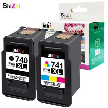SHIZHI 740 741 Inkoustová Kompatibilní cartridge Pro PG 740XL CL 741xl Pro Canon Pixma MX517 MX437 MX377 MG4170 MG3170 MG2170 tiskárny