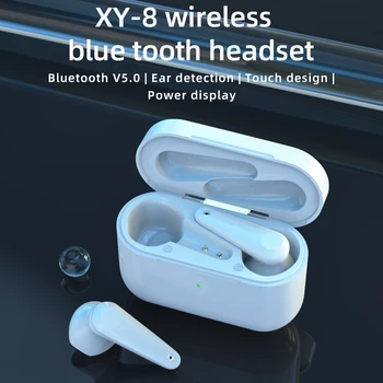 Sluchátka bezdrátová bluetooth sluchátka s mikrofonem headset šumu dlouhá životnost baterie sluchátka pro mobilní telefon