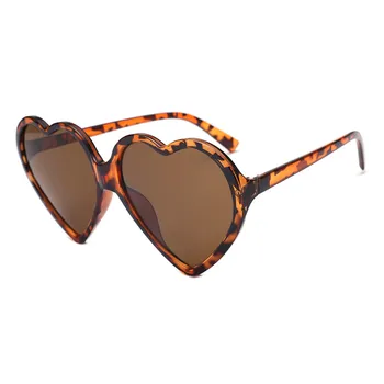 Sluneční brýle ženy 2019 vintage Ženy Módní Unisex ve tvaru Srdce sluneční Brýle Odstíny Integrované UV Brýle lentes de sol mujer A8