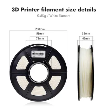 SUNLU Flexibilní 3D Tiskárny Vlákna, TPU Nekonečných 1,75 MM, 0,5 kg Cívku v 95A Shore Tvrdost žádná bublina tpu пластик 1 кг