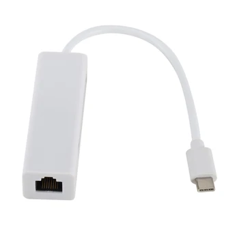 USB-C USB 3.1 Typ C USB RJ45 Ethernet Lan Adapter Rozbočovač Kabel Pro Macbook PC Obousměrný 20Gbps vysokorychlostní Přenos Dat