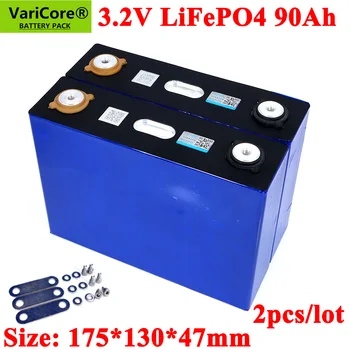 VariCore 3.2 v 90Ah LifePo4 baterie lithium-270A 3C vysoký odtok pro diy 12V 24V Solární Střídač Elektrického Vozidla c oach golfový vozík