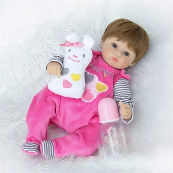 Velkoobchod Roztomilé Reborn Baby Doll Soft Real Touch Silikonové Vinylové Panenky Lovely Baby Nejlepší Hračky A Dárky Pro Děti Fotografie Rekvizity