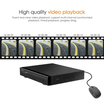 Vstarcam 8CH NVR Audio vstup, HDMI, HD Network Video Rekordér Pro IP Kamery N800P