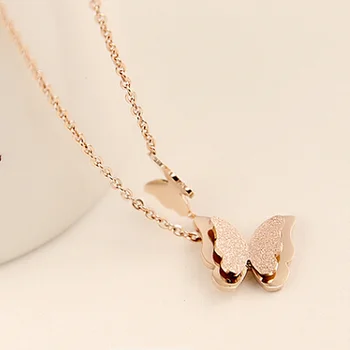 Vysoce Kvalitní Dárek Šperky Butterfly Přívěsek Náhrdelník pro Ženy milují módní Nacklaces & přívěsky pro ženy a muže