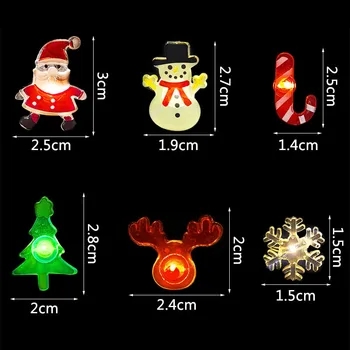 Vánoční Ozdoby 2M 20LED Vánoční LED Světla Řetězec Vánoční Strom, Santa Claus, Víla Světla Garland Pro Nový Rok 2021 Domova