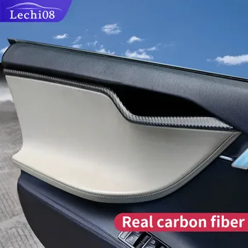 Výplň dveří pro vůz tesla model s doplňky tesla 2018 model s tesla auto příslušenství tesla model s uhlíkových vláken interiéru