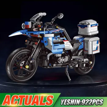 Yeshin Technické Motocykl Hračky H2R A F700 GS Rallye MOTO Model Stavebních Bloků, Technických Auto, Cihly, Děti, Vánoční Dárky